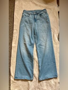 Old Navy Light Blue Wide Leg Jeans